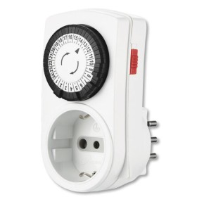 Timer giornaliero schuko spina 10a, potenza max 2300W