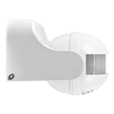 Sensore di presenza infrarossi con crepuscolare, 250V, portata 12 mt