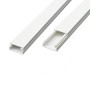 Canalina singola, aste da 2 mt, sezione (mm.): 40 x 30 colore bianco