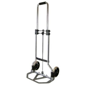 Carrellino pieghevole alluminio cm.37x38x96h(Ap.) cm.5x38x68h(Ch.)