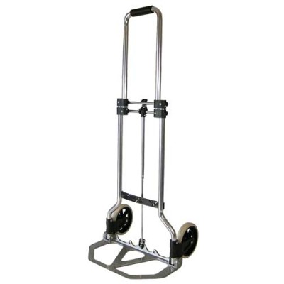 Carrellino pieghevole alluminio cm.37x38x96h(Ap.) cm.5x38x68h(Ch.)