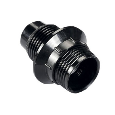 Portalampada filettato con ghiera e14,60w 2a 250v, colore nero