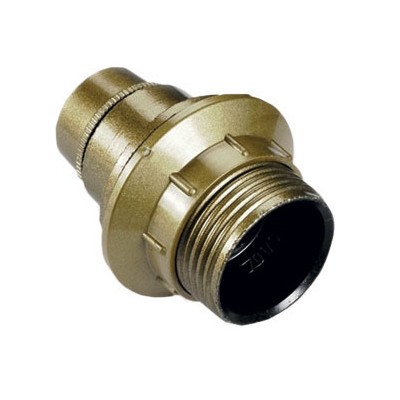 Portalampada filettato con ghiera e14,60w 2a 250v, colore oro