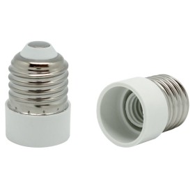 Adattatore con attacco e27 e uscita e14