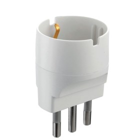 Adattatore 16a presa schuko colore bianco