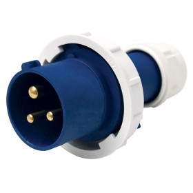 Spina industriale iec 16a ip67 2p+t 220v