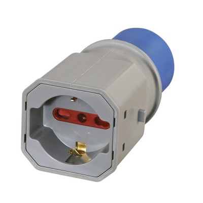 Adattatore industriale, spina iec, presa universale