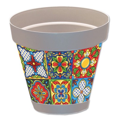 Vaso sicilia grigio d.14 corfu