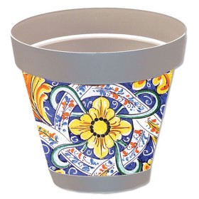 Vaso sicilia grigio d.14 s.stefano