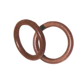 Anelli per bastoni in legno 048 ptl bianchi(pz.100)