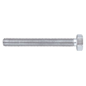 Bullone TE interamente filettato M6 L.16mm. zincato bianco conf.500pz.