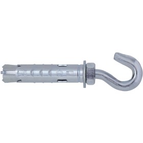 Tassello ancorante acciaio 3 settori mm.10,0x45 con gancio blist.2pz.