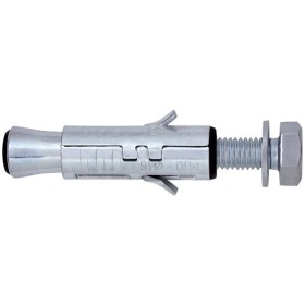Tassello ancorante acciaio mm.12,0x50 con vite testa esag. blist.2pz.