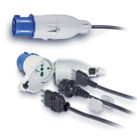 Convertispina Optimus presa bipasso/schuko in industriale CEE 6H IP44