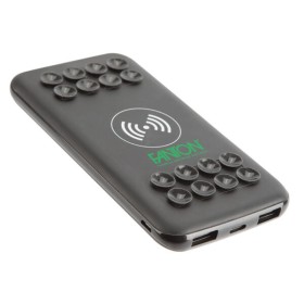 Power bank 10000mah ricarica ad induzione/USB type A-C/ micro USB