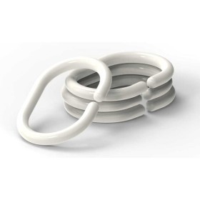 Anelli x tende doccia bianco(blister 12pz)