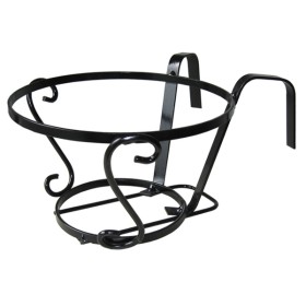 Fioriera balconiera rosa d.22