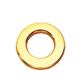 Anelli per asole mm.35/55 oro lucido