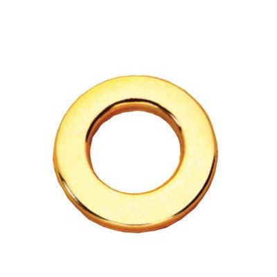 Anelli per asole mm.35/55 oro lucido