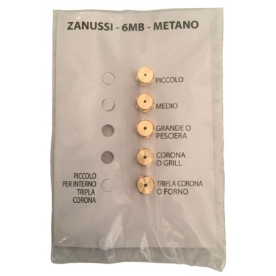 Kit ugelli per gas metano