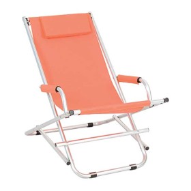 Dondolino alu/poliest.rock arancio