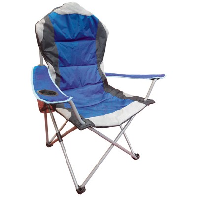 Poltrona chiudibile camping blu