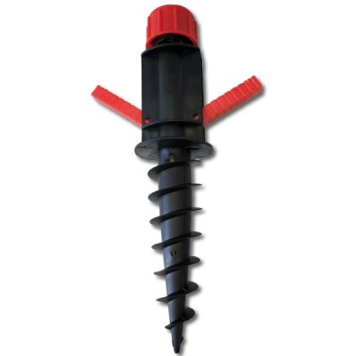 Puntale plastica a vite max rinforzato x ombrellone mare