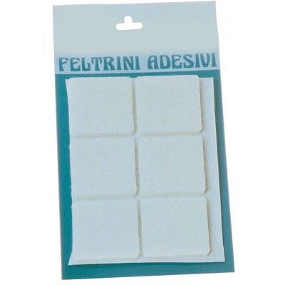 Feltrini ad.rett.25x50 b.co(pz.100)