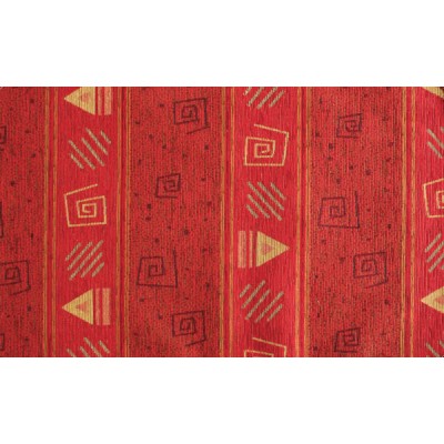 Tappeto fenix h.53 etnico rosso