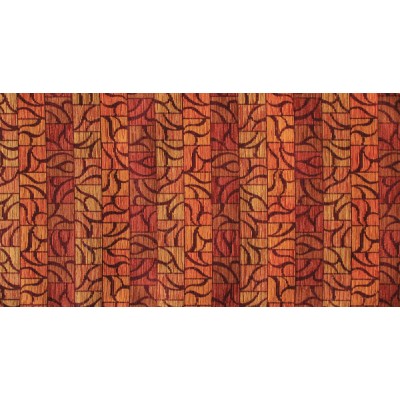 Tappeto fenix h.53 kaleido arancio