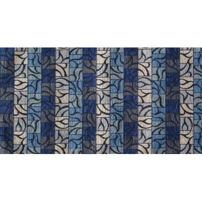 Tappeto fenix h.53 kaleido blu