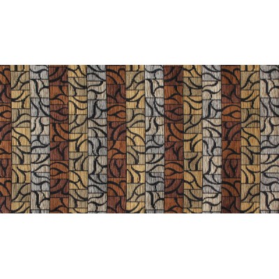 Tappeto fenix h.53 kaleido marrone