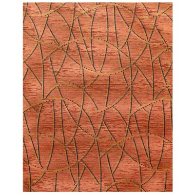 Tappeto fenix h.53 linear arancio