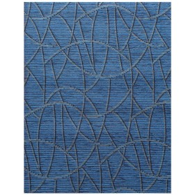 Tappeto fenix h.53 linear blu