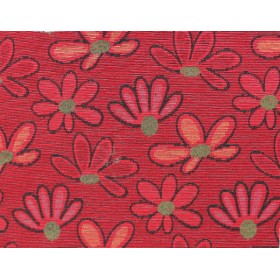 Tappeto fenix h.53 petali rosso