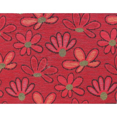 Tappeto fenix h.53 petali rosso