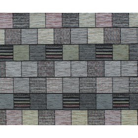 Tappeto fenix h.53 quadrimix grigio