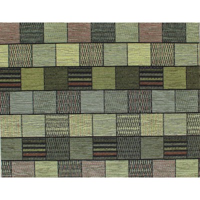 Tappeto fenix h.53 quadrimix verde