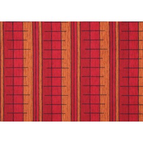 Tappeto fenix h.53 tris rosso