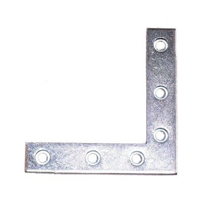 Angoli di rinforzo mm40x40x12 in acciaio zincato sp.1,8.(pz.100 conf.)