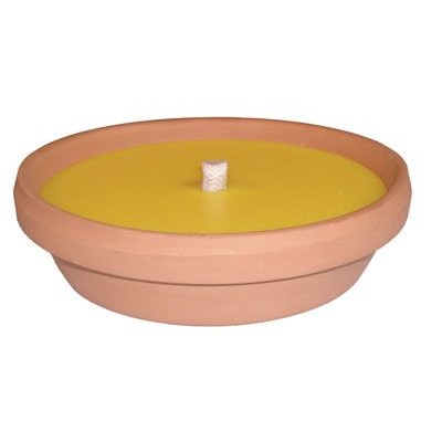 Fiaccola cotto cm.14,5 citronella