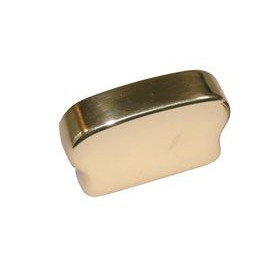 Finale ottone x corrim.legno oro l.