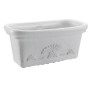 Fioriera flora cm.60x30x28 bianco