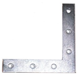 Angoli di rinforzo mm180x180x18 acciaio zincato sp.2mm.(pz.50xconf.)