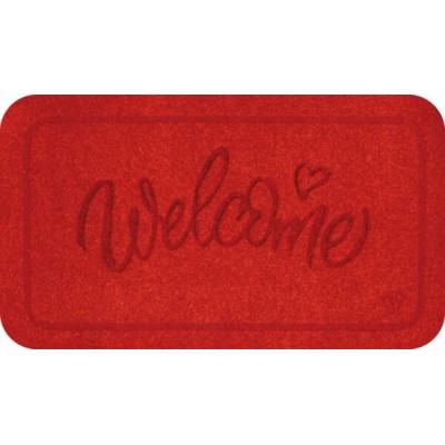 Zerbino lampo rettangolare 40x70 colori assortiti