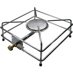 Fornellone cromat.30x30 bruc/acciao