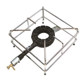 Fornellone cromato 40x40 bruc/ghisa