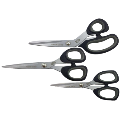 Espositore 18 forbici multiuso inox