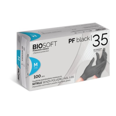 Guanti nitrile neri (pz.100) s