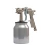 Aerografo x verniciatura con serbatoio in acciaio f1-e-15 attacco11/a